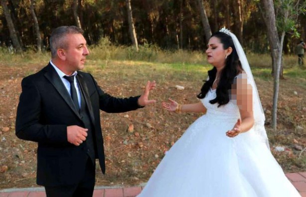 Gelin ve damat en mutlu günlerinde hayatlarının şokunu yaşadı!