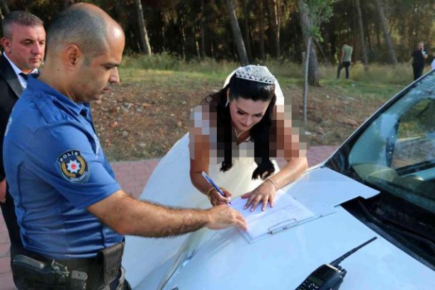 Foto - Gelin ve damat en mutlu günlerinde hayatlarının şokunu yaşadı!