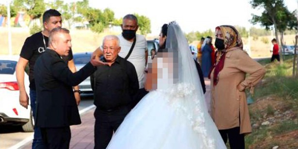 Foto - Gelin ve damat en mutlu günlerinde hayatlarının şokunu yaşadı!