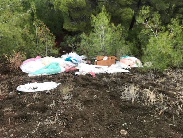 Foto - Gelinlikler ormanlık alanda bu halde bulundu