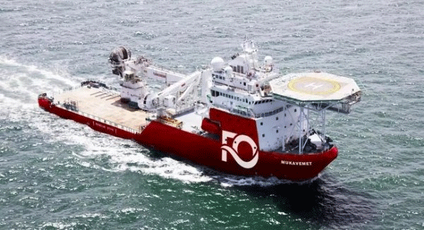 Geliyor gelmekte olan doğalgaz! Bir gemi daha filoya dahil oldu