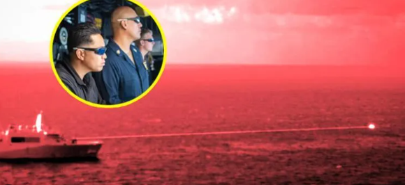 Foto - 'Gemiden lazer ışınıyla saldırı düzenlendi' iddiası! Bölgede gerilim: Mürettebatı geçici olarak kör ettiler