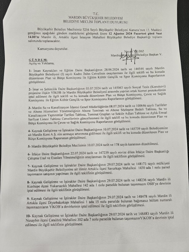 Foto - Gençler iş bulamasın terörist olsun istiyorlar! DEM'den Mardin'in istihdam ve üretimine darbe