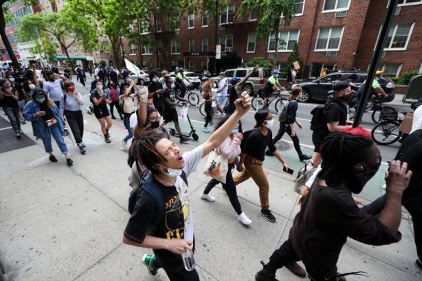 Foto - George Floyd ölüm yıl dönümünde unutulmadı