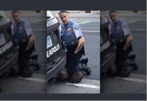 Foto - George Floyd'un cenazesinde dikkat çeken 8 dakika 46 saniye detayı 