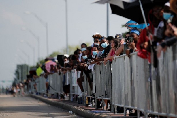 Foto - George Floyd'un cenazesinde dikkat çeken detay