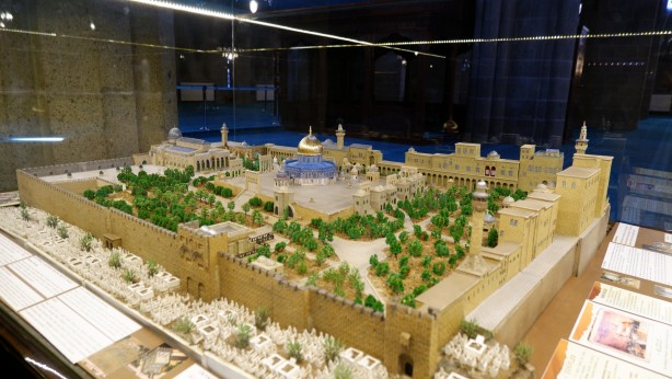 Gerçeğine yakın olsun diye bakın ne yapmış! Türk sanatçıdan müthiş Mescid-i Aksa eseri