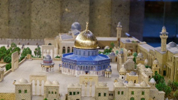 Foto - Gerçeğine yakın olsun diye bakın ne yapmış! Türk sanatçıdan müthiş Mescid-i Aksa eseri