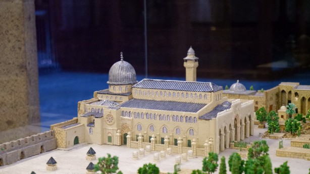 Foto - Gerçeğine yakın olsun diye bakın ne yapmış! Türk sanatçıdan müthiş Mescid-i Aksa eseri