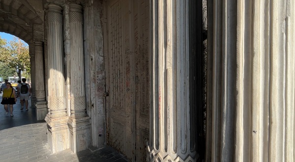 Foto - Gerçekten çok yazık! Tarihi geçit bu hale geldi