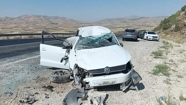 Foto - Gercüş'te trafik kazası