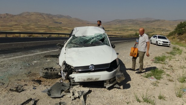 Foto - Gercüş'te trafik kazası