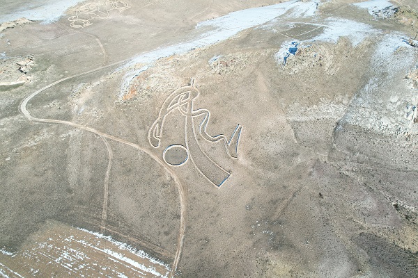 Foto - Gezeravcı'ya Kapadokya'dan soru: Heykeller uzaydan görünüyor mu?