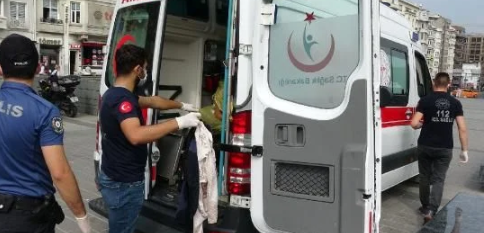 Foto - Gezi Parkı yakınlarında görülmemiş olay! Vatandaşlar kadını böyle görünce hayrete düştü