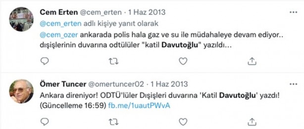 Foto - Gezicilerden şikayetçi değilmiş! "Sen katil misin, Davutoğlu?"
