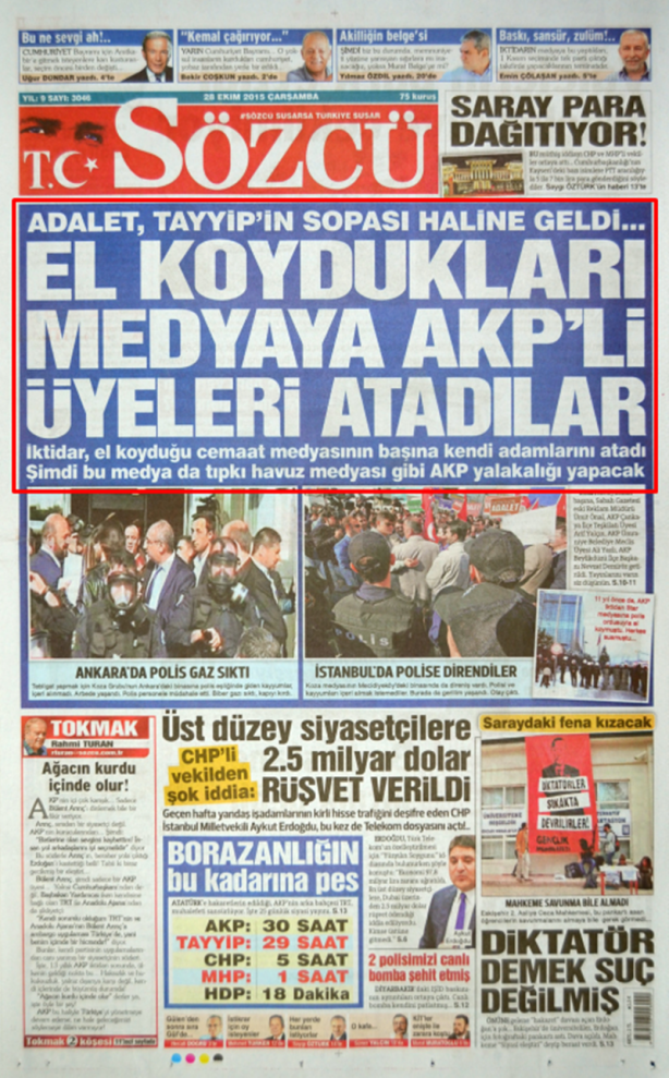 Foto - Gibisini filan boşverin! Kemalist Cumhuriyet 15 temmuz’da bile bu başlığı atamadı