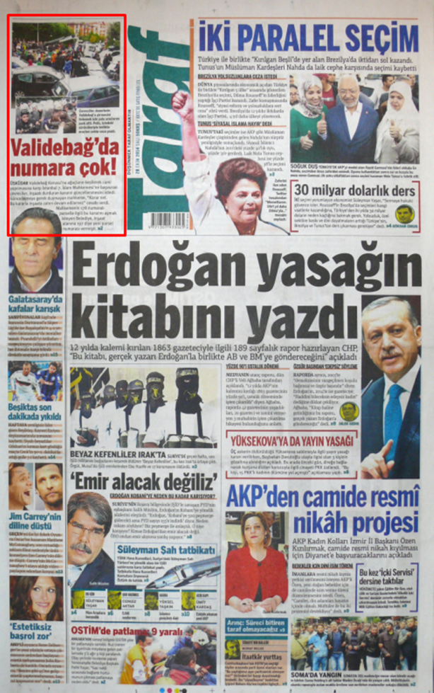Foto - Gibisini filan boşverin! Kemalist Cumhuriyet 15 temmuz’da bile bu başlığı atamadı