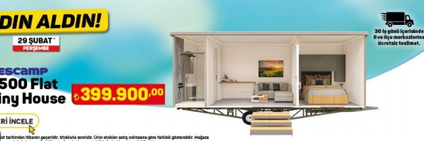 Foto - Gıda ve temizlik ürünleri derken A101, ev satmaya başladı