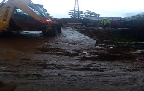 Giresun’da şiddetli yağış sel ve heyelana neden oldu