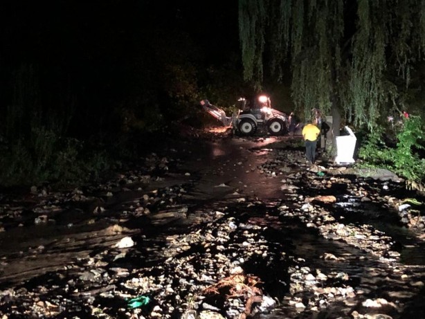 Foto - Giresun’da şiddetli yağış sel ve heyelana neden oldu