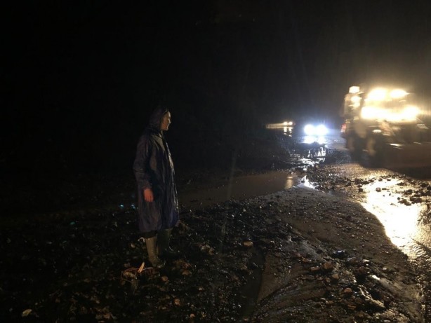 Foto - Giresun’da şiddetli yağış sel ve heyelana neden oldu