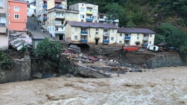 Foto - Giresun'daki sel felaketinin boyutları gün ağarınca ortaya çıktı