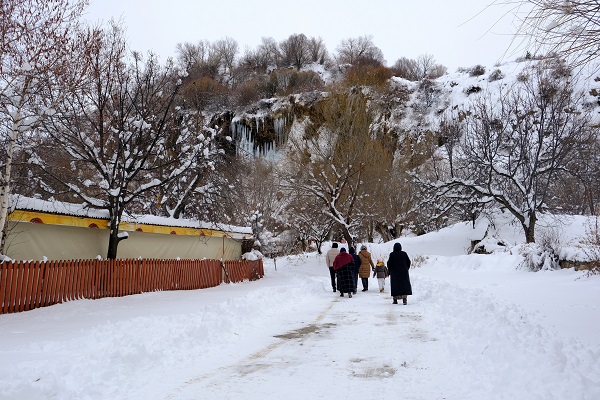 Foto - Girlevik Şelalesi kışın bir başka güzel