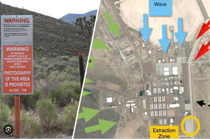 Foto - Gizemini hala koruyor! 51. Bölgede uzaylı var mı? ABD askeri üssü uzaya açık dünyaya kapalı