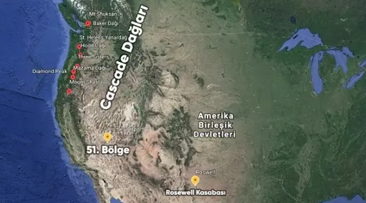 Foto - Gizemini hala koruyor! 51. Bölgede uzaylı var mı? ABD askeri üssü uzaya açık dünyaya kapalı