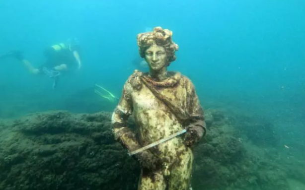 Foto - Gizemli bir su altı şehri bulundu! Denizin altından hazine üstüne hazine çıkarılıyor