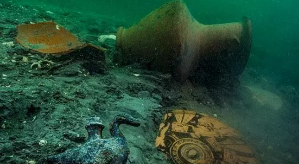 Foto - Gizemli bir su altı şehri bulundu! Denizin altından hazine üstüne hazine çıkarılıyor