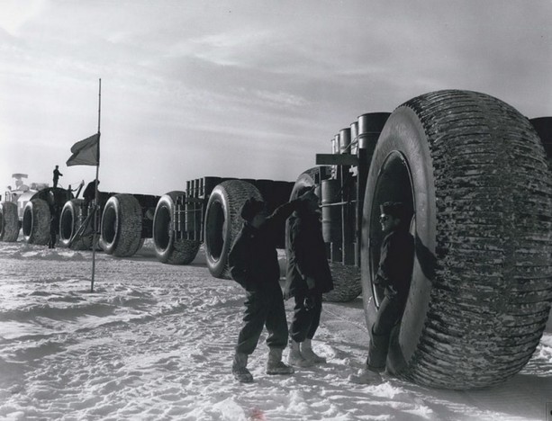 Foto - Gizli askeri üssü küresel ısınma ortaya çıkardı!
