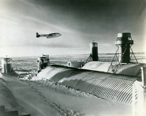 Foto - Gizli askeri üssü küresel ısınma ortaya çıkardı!