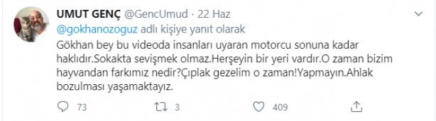 Foto - Gökhan Özoğuz sokak ortasındaki edepsizliği böyle savundu! Sosyal medya ayağa kalktı