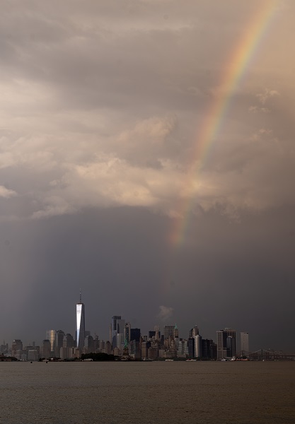Foto - Gökkuşağı mest etti