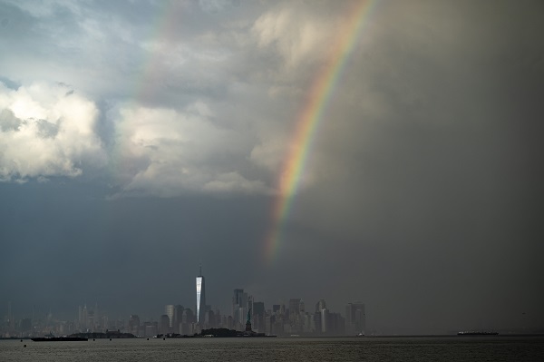 Gökkuşağı mest etti