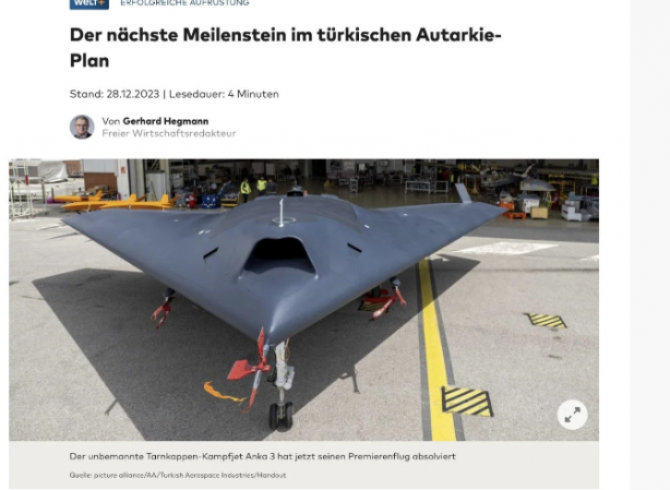 Foto - Gökyüzü ile buluşan insansız savaş uçağı ANKA-3 için Almanya'dan olay itiraf: Hesaplar işe yaramadı
