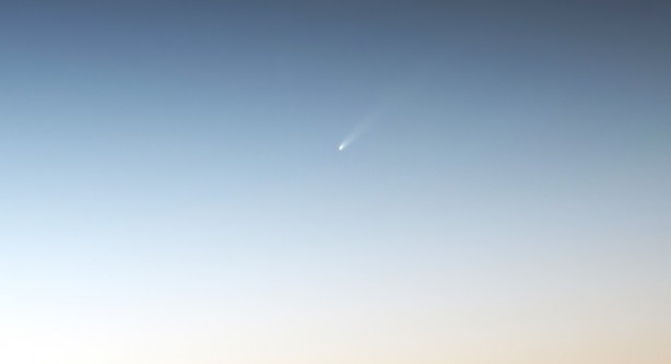 Foto - Gökyüzünde görülmeye başlandı: 80 bin yılda sadece 1 kez görülüyor!