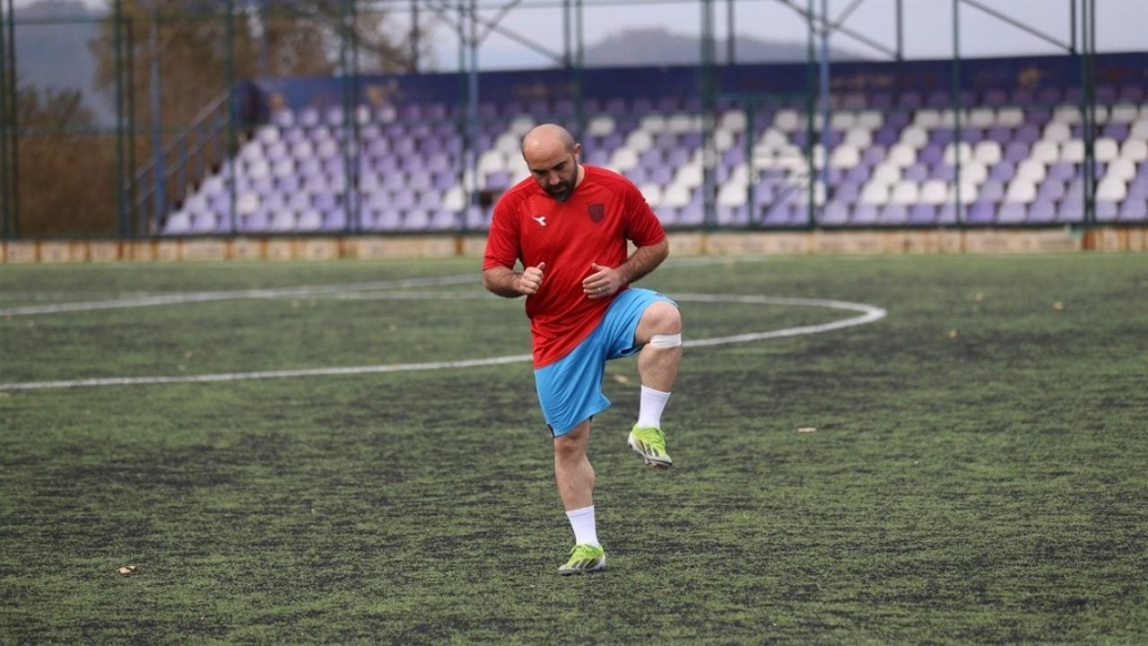 Foto - Gol sevinciyle ilgi odağı olmuştu! Şimdi Guinness rekoru kırmayı hedefliyor