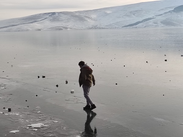 Foto - Göl üzerinde yürüme sezonu açıldı
