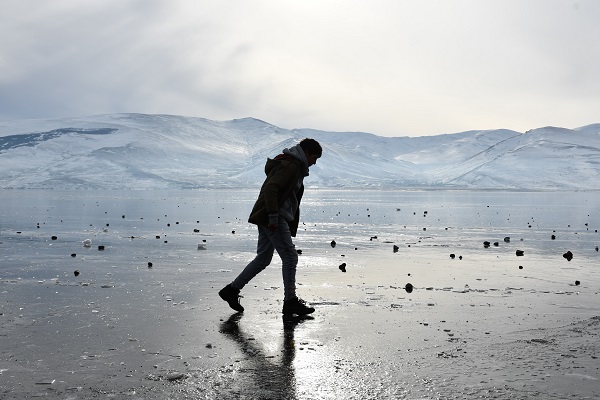 Foto - Göl üzerinde yürüme sezonu açıldı