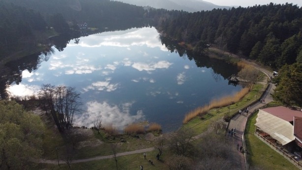 Foto - Gölcük Tabiat Parkı, hafta sonunu hareketli geçirdi