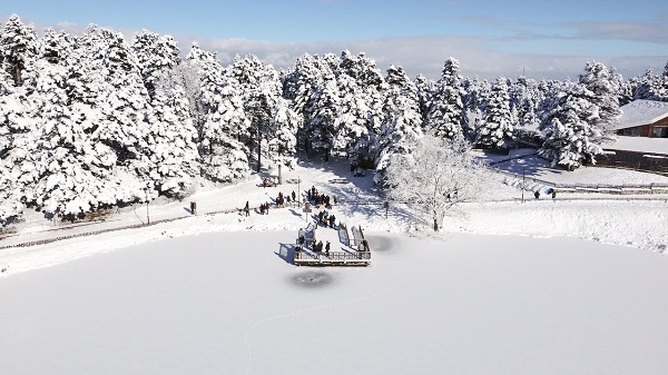 Foto - Gölcük Tabiat Parkı'nda mest eden manzara