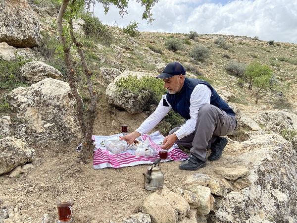 Foto - Gölge bulamayınca iş başa düştü! 