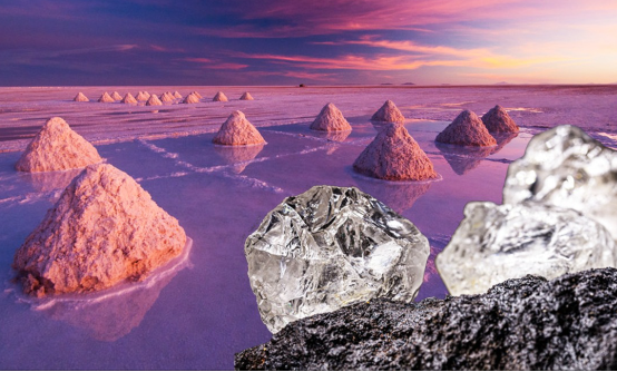 Gölün hemen yanında 540 milyar dolarlık 'beyaz altın' keşfedildi! Her yerden fışkırıyor