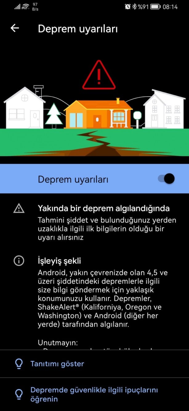 Foto - Google depremi saniyeler öncesinden nasıl bildi! Telefonda bu ayarı açmak için…