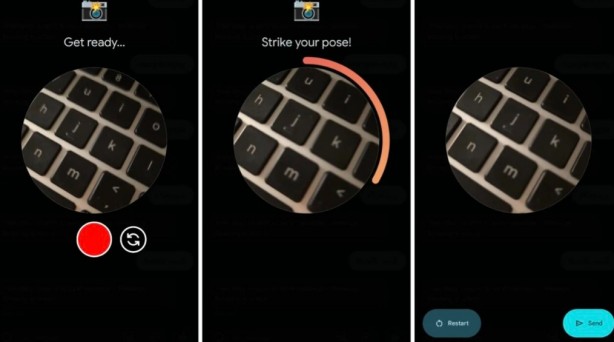Foto - Google yeni özelliği duyurdu: Mesajlaşmalara selfie eklenecek