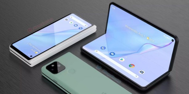 Foto - Google’dan katlanabilir akıllı telefon hamlesi