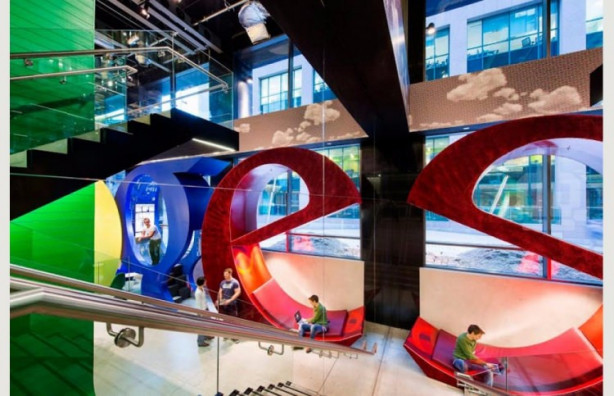 Foto - Google'ın tasarım harikası ofisleri