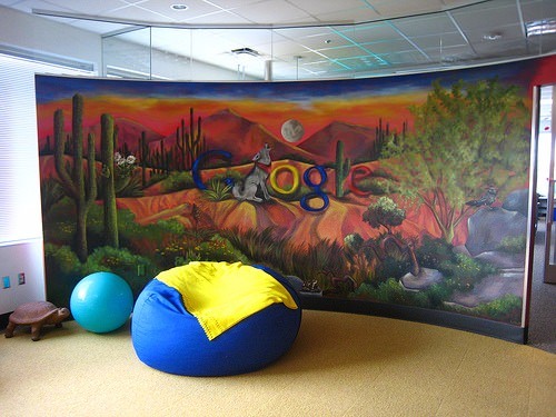 Foto - Google'ın tasarım harikası ofisleri